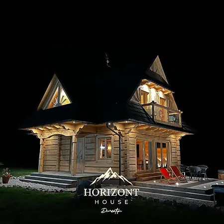 Horizont House - Z Prywatnymi Baliami Oraz Ogólnodostępną Sauną - Izby Podhalańskie Chalé *