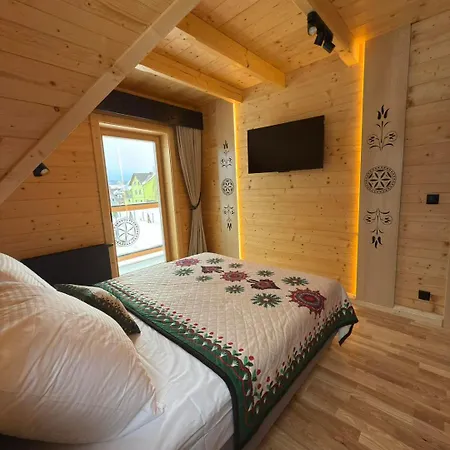 Horizont House - Z Prywatnymi Baliami Oraz Ogolnodostepna Sauna - Izby Podhalanskie בקתה *