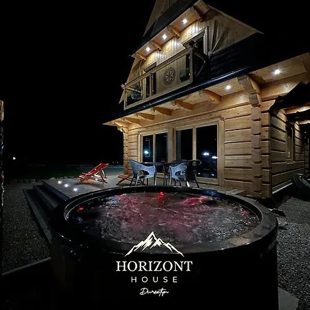 Chalé Horizont House - Z Prywatnymi Baliami Oraz Ogólnodostępną Sauną - Izby Podhalańskie Dursztyn