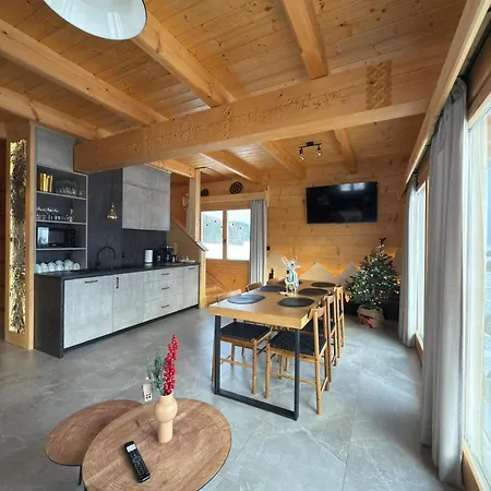 Horizont House - Z Prywatnymi Baliami Oraz Ogólnodostępną Sauną - Izby Podhalańskie Chalé *