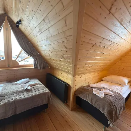בקתה Horizont House - Z Prywatnymi Baliami Oraz Ogolnodostepna Sauna - Izby Podhalanskie Dursztyn