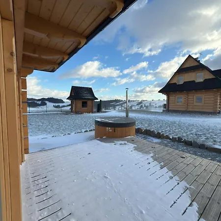 Horizont House - Z Prywatnymi Baliami Oraz Ogólnodostępną Sauną - Izby Podhalańskie Chalé *