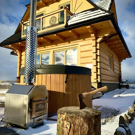Horizont House - Z Prywatnymi Baliami Oraz Ogolnodostepna Sauna - Izby Podhalanskie בקתה *