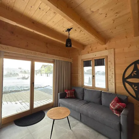 Horizont House - Z Prywatnymi Baliami Oraz Ogólnodostępną Sauną - Izby Podhalańskie Chalé *