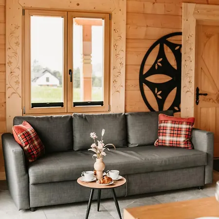 Chalé Horizont House - Z Prywatnymi Baliami Oraz Ogólnodostępną Sauną - Izby Podhalańskie Dursztyn